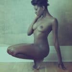Keisha, New-Yorkaise afro-américaine nue sublime